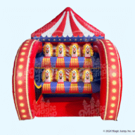 Down a Clown Carnival Game